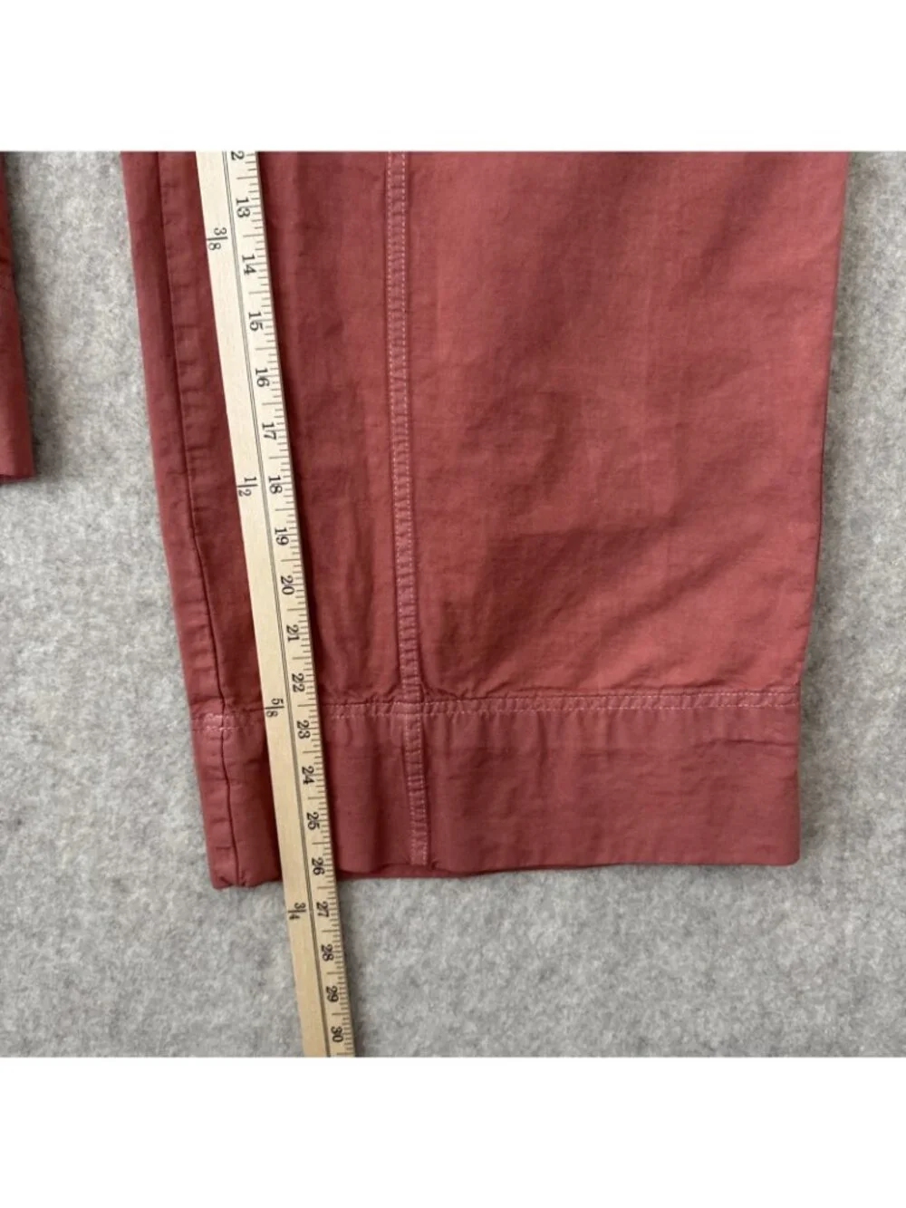 Everlane Linen Blend Pants Womens 2 Garment Dyed Pleated Wide Leg Ankle Length